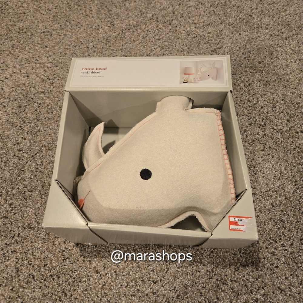 Target Rhino Head Wall Decor
